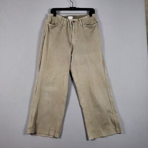 Plantation Pants Women's sz L (see measurements) Straight Leg Elastic Waist